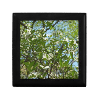Branches of Dogwood Blossoms Spring Trees Keepsake Box