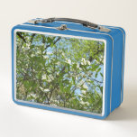 Branches of Dogwood Blossoms Spring Trees Metal Lunch Box