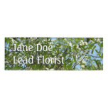 Branches of Dogwood Blossoms Spring Trees Name Tag