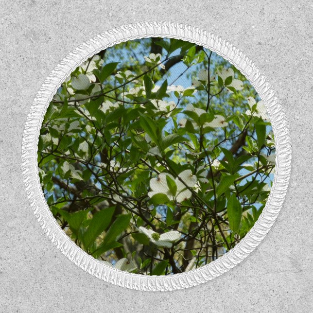 Branches of Dogwood Blossoms Spring Trees Patch (Front)
