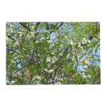 Branches of Dogwood Blossoms Spring Trees Placemat