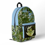 Branches of Dogwood Blossoms Spring Trees Printed Backpack