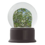 Branches of Dogwood Blossoms Spring Trees Snow Globe