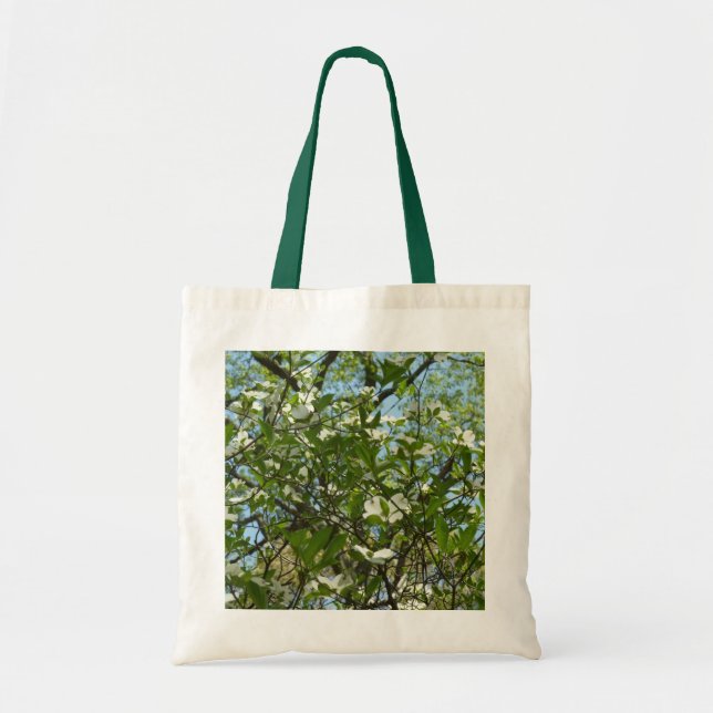 Branches of Dogwood Blossoms Spring Trees Tote Bag (Front)