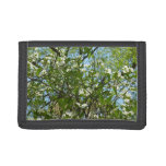 Branches of Dogwood Blossoms Spring Trees Trifold Wallet