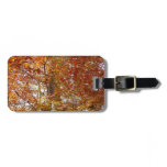 Branches of Orange Leaves Autumn Nature Luggage Tag