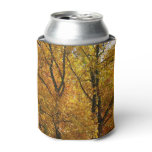 Branches of Yellow Leaves Bright Autumn Colorful Can Cooler