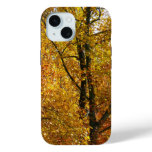 Branches of Yellow Leaves Bright Autumn Colorful iPhone 15 Case
