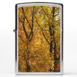 Branches of Yellow Leaves Bright Autumn Colorful Zippo Lighter