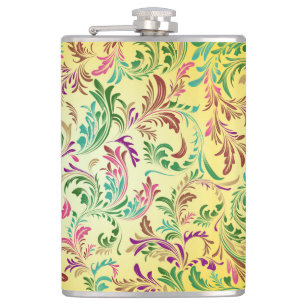 Branches Pattern Design-78466 Flask