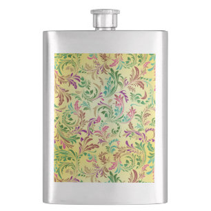 Branches Pattern Design-78466 Flask