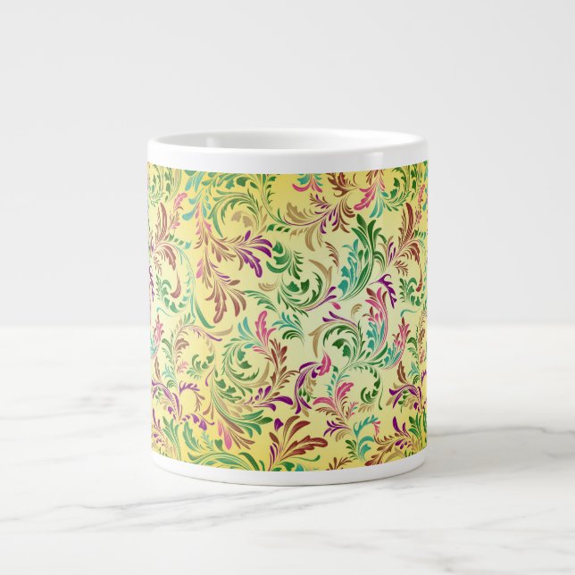 Branches Pattern Design-78466 Giant Coffee Mug (Front)