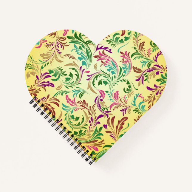 Branches Pattern Design-78466 Notebook (Front)