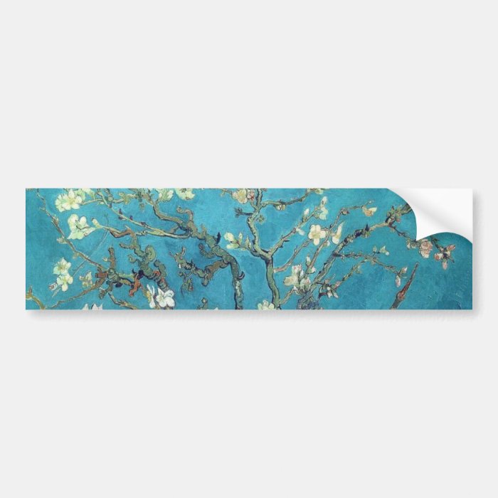 Branches with Almond Blossom    Van Gogh Bumper Stickers