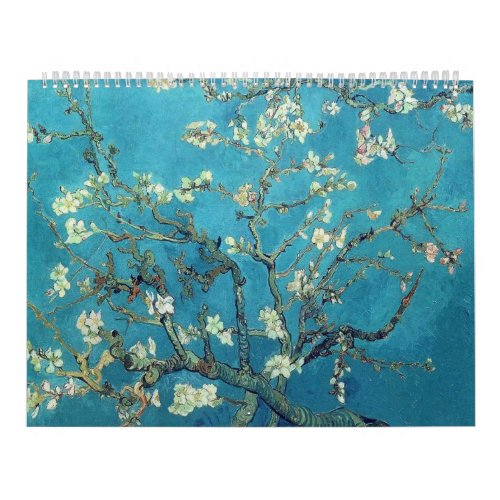 Branches with Almond Blossom  _ Van Gogh Calendar