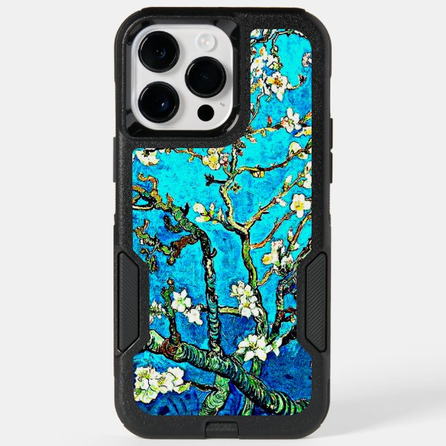 Branches with Almond Blossoms Otterbox iPhone Case (Back)