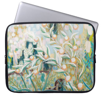 Branches with Fruit by Morgan Boszilkov Laptop Sleeve