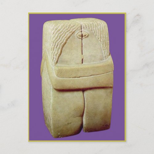 Brancusi The Kiss Fine Art  Postcard