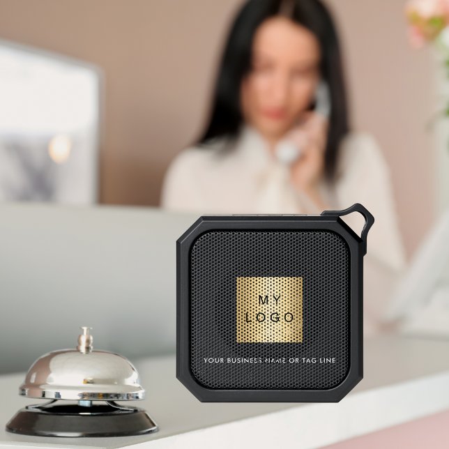 Brand color business logo name bluetooth speaker (Creator Uploaded)