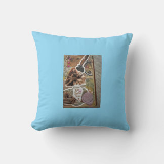 Brand Cushes Throw Pillow