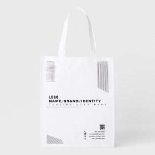 Brand logo qr code promo bag