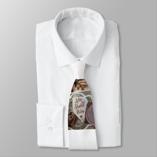 Brand necks neck tie (Tied)