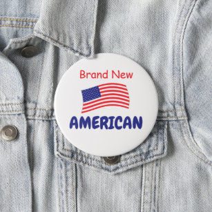 Brand New American Button