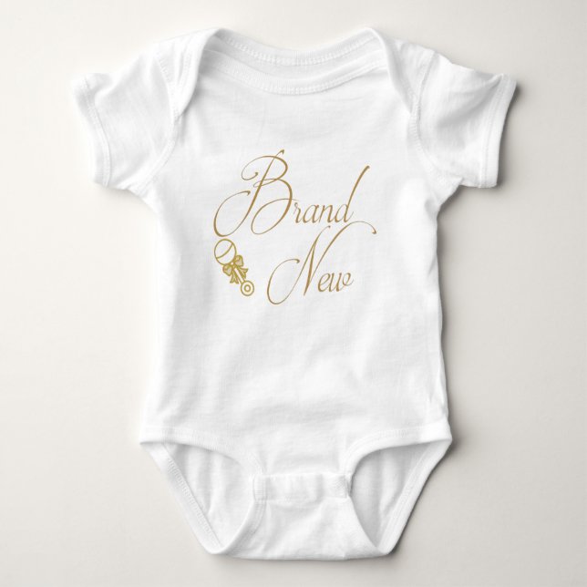 Brand New Baby  Baby Bodysuit (Front)