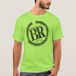Brand New &quot;br&quot; Logo Tee (green) at Zazzle