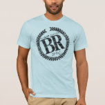 Brand New &quot;br&quot; Logo Tee (powder Blue) at Zazzle