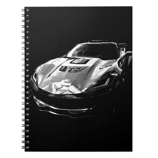 ***BRAND NEW CORVETTE 2017*** NOTEBOOK (Front)