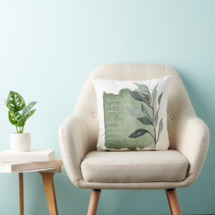 Brand New Ending Motivational Throw Pillow