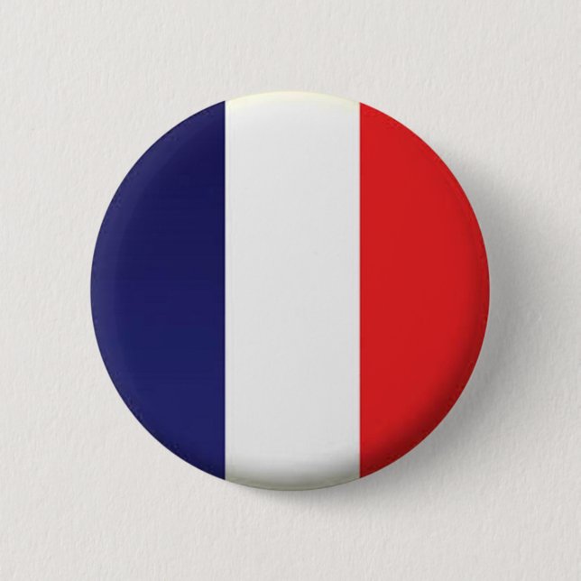 BRAND NEW!! - FRANCE PIN BACK BADGE (Front)