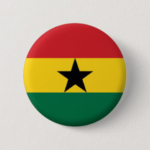 BRAND NEW!! - GHANA PIN BACK BADGE