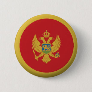 BRAND NEW!! - MONTENEGRO PIN BACK BADGE
