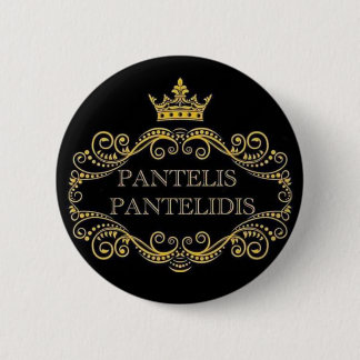 BRAND NEW!! - PANTELIS PANTELIDIS PIN-BACK BADGE BUTTON
