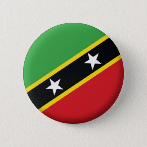 BRAND NEW _ SAINT KITTS AND NEVIS PIN BACK BADGE