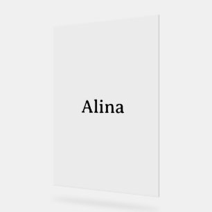 Brand Promotion 12" x 18" Acrylic Sign