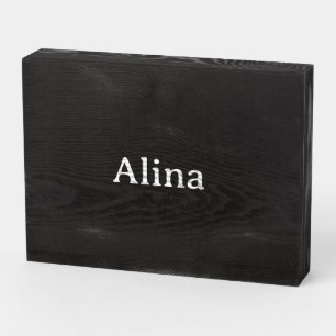 Brand Promotion 8" X 6" Wooden Box Sign