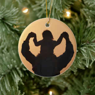 Brand Promotion Photo Ceramic Circle Ornament