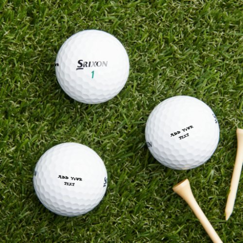 Brand Srixon Soft Feel  For crisp and clean conta Golf Balls