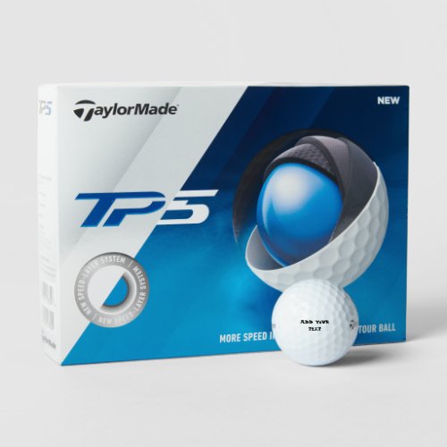 Brand Taylor Made TP5  Get unmatched perfomance o Golf Balls