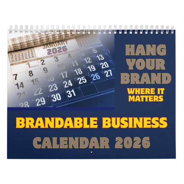 Brandable 2026 Islamic Hijri Calendar Customisable (Cover)