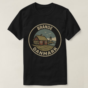 Brande, Denmark Danmark T-Shirt