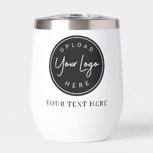 Branded Brand Logo Thermal Wine Tumbler