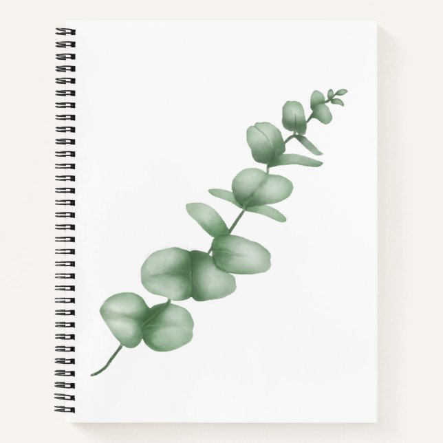 Branded Brilliance: Personalized Spiral Notebooks (Front)