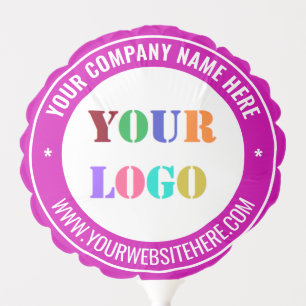 Branded Business Logo Promotional Balloon Example