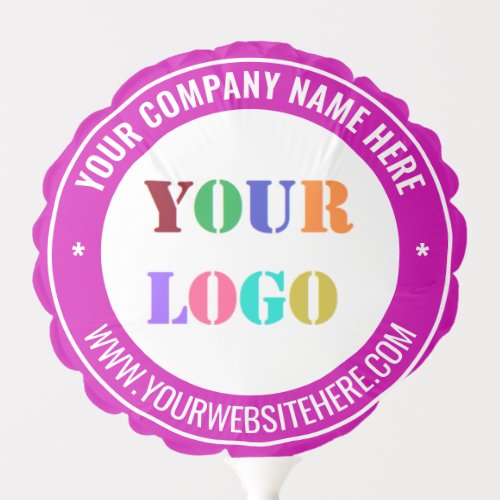 Branded Business Logo Promotional Balloon Example