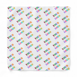 Branded Business Logo Promotional Bandana Example