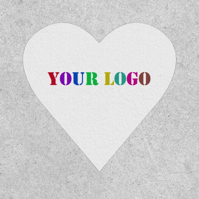 Branded Business Logo Promotional Patch Example (Front)